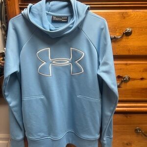 Under Armour Men's Light Blue Hoodie